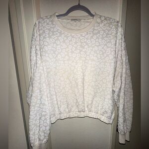 Z supply crop sweatshirt size S